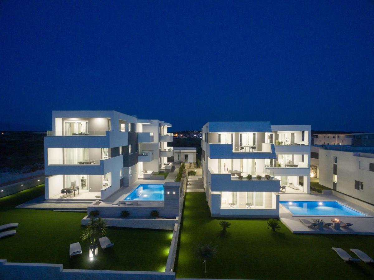 Apartments & Rooms Pool Villas Maris Novalja Ngoại thất bức ảnh